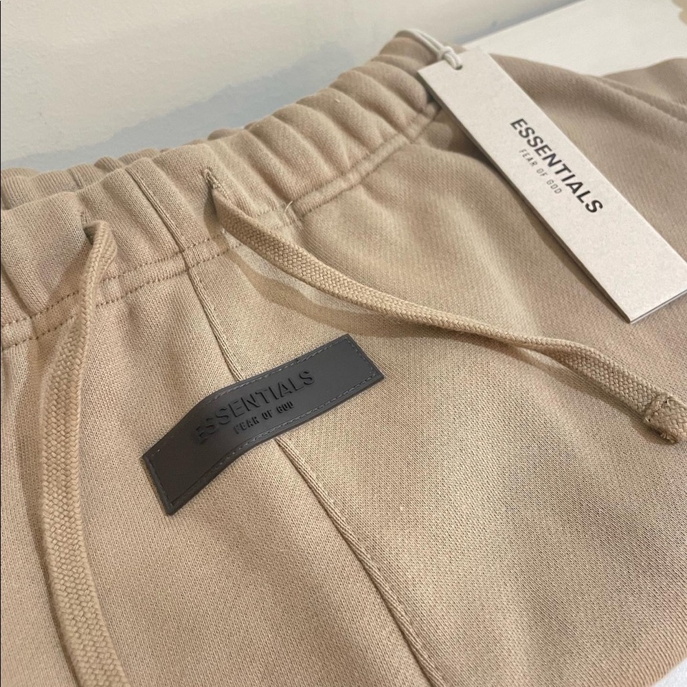 Tan Coloured ESSENTIALS shorts